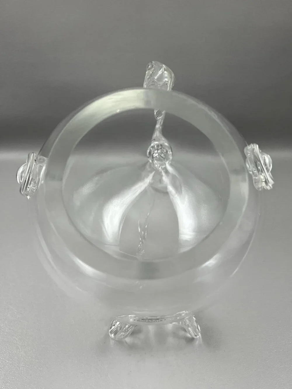 Home Essentials Clear Glass Fish Bowl Vase Large Coastal Beach Decor